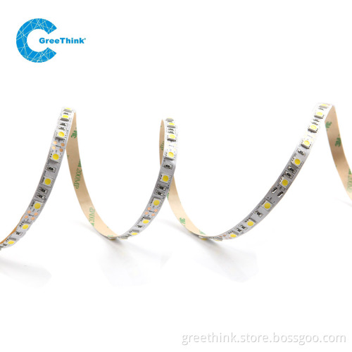 12v 2700k 5050 smd led light strip waterproof